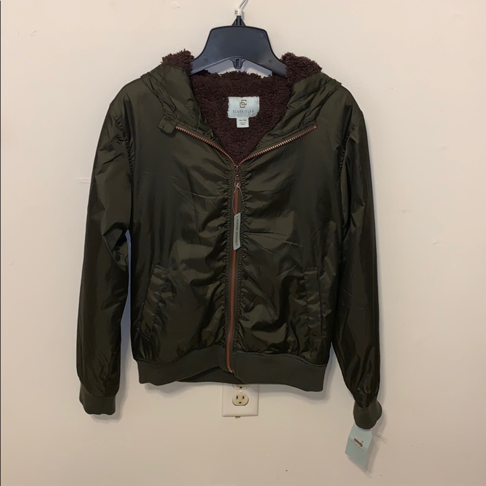New/off shelf boys, hooded, washable, jacket
